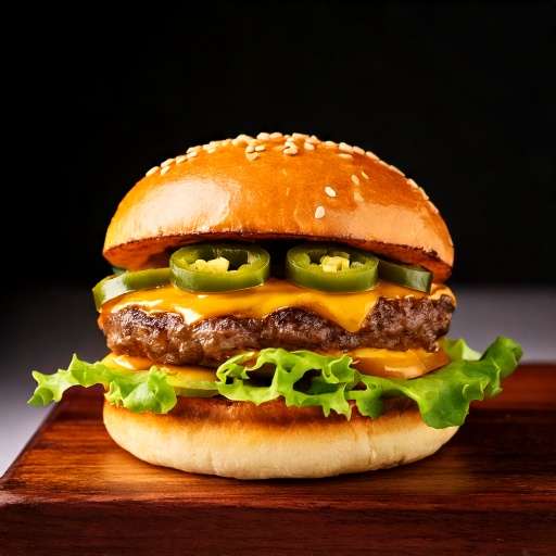 Spicy Jalapeno Burger